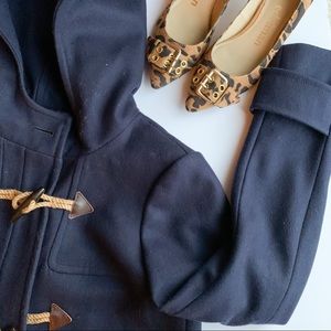 Navy blue J crew Wool pea coat